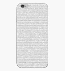 entire shrek script iPhone Case