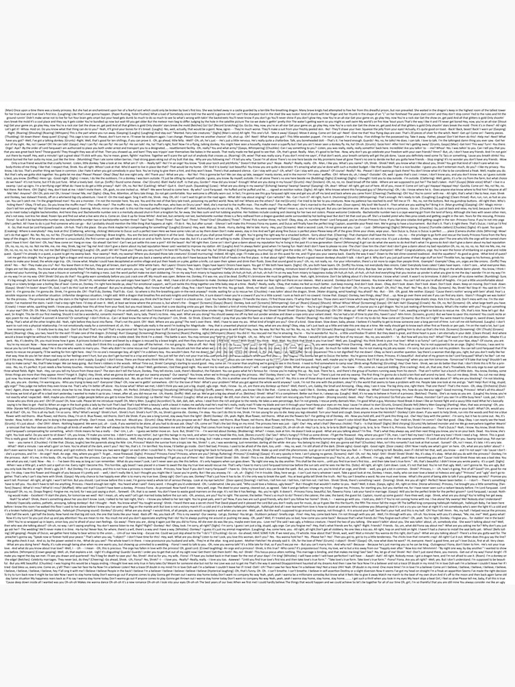 entire shrek script by Jijarugen