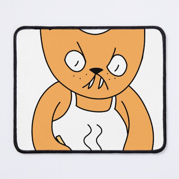 Item preview, MEAN CAT Chef - orange designed and sold by motherbrainart.