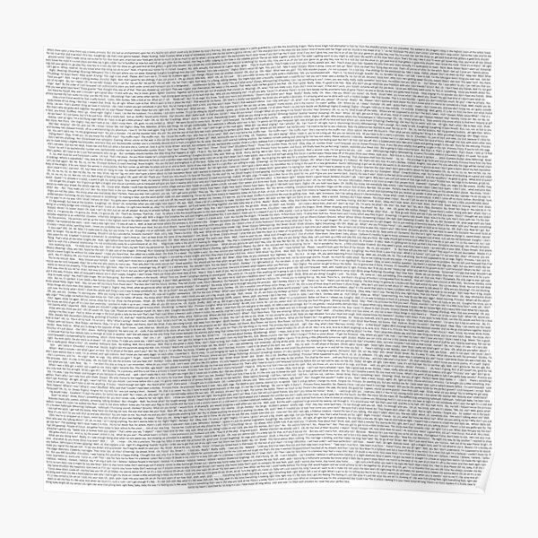 entire shrek script Poster