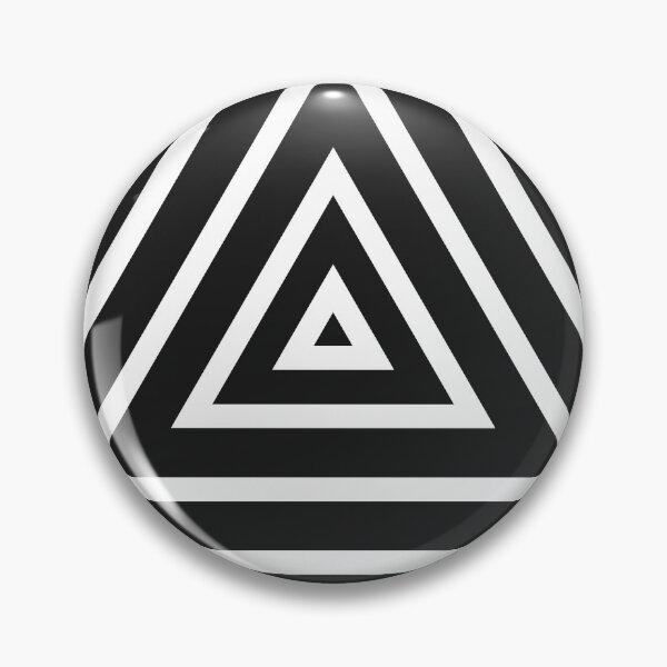 Item preview, Black & White Triangle designed and sold by Hexleon Merch.