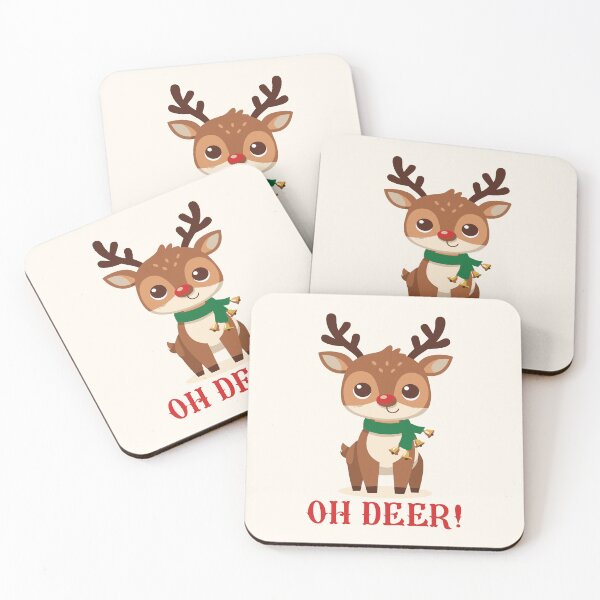 Item preview, Oh Deer Funny deer Christmas Pun T-Shirt designed and sold by Colorfulman.