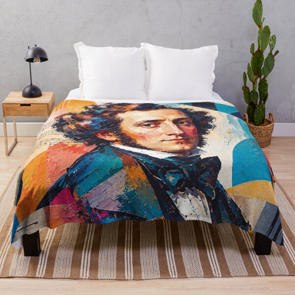 Item preview, Felix Mendelssohn Painting – Romantic Era Classical Music Art designed and sold by GalleryKauffeld.