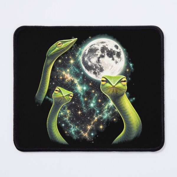 Item preview, Green Vine Snake Space Three Snake Moon designed and sold by lcnsdjstrtry.
