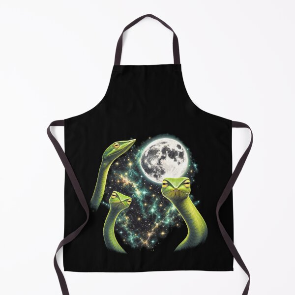 Item preview, Serpiente de vid verde Espacio Tres Serpientes Luna designed and sold by lcnsdjstrtry.