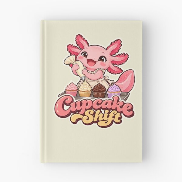 Item preview, Cupcake Shift – Funny Axolotl Cupcake Baker & Cake Decorator designed and sold by HH Design House.