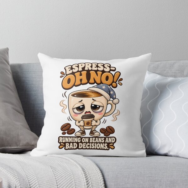 Item preview, Espress-oh No Funny Tired Coffee Cup designed and sold by Flamocha.