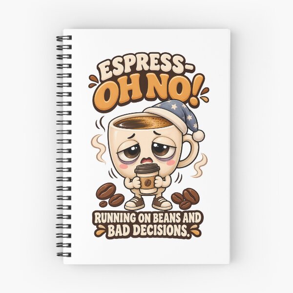 Item preview, Espresso-oh No Taza de café divertida y cansada designed and sold by Flamocha.