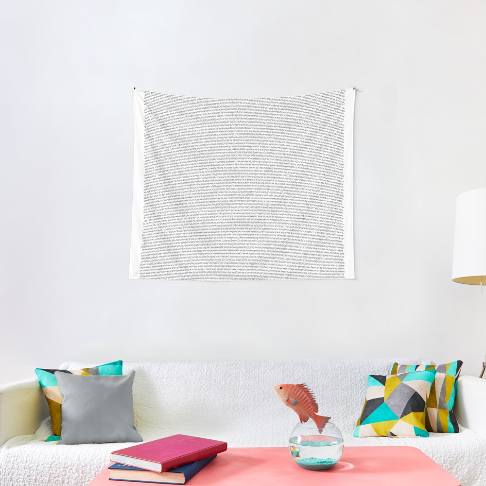 entire shrek script Tapestry