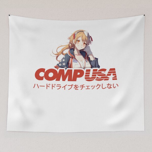 Item preview, CompUSA: Gurosuamerikan Girl  designed and sold by bewleysweeper.