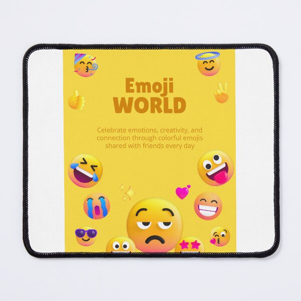 Item preview, Emoji world sticker designed and sold by Khanworld1234.