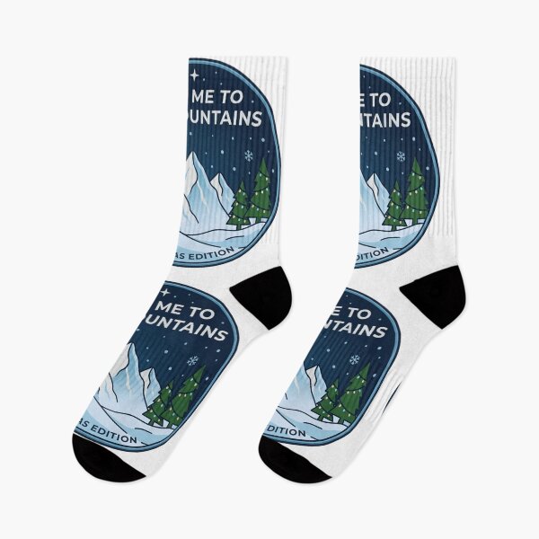 Item preview, Take Me To The Mountains Christmas Edition  designed and sold by GabeMountainArt.