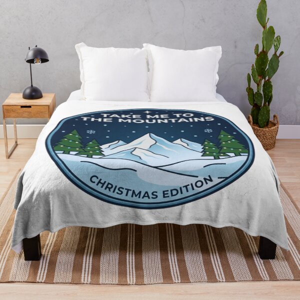 Item preview, Take Me To The Mountains Christmas Edition designed and sold by GabeMountainArt.