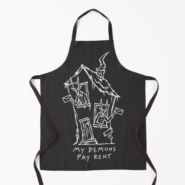 Item preview, My demons pay rent – macabre humor designed and sold by ArtHouseNiklas.