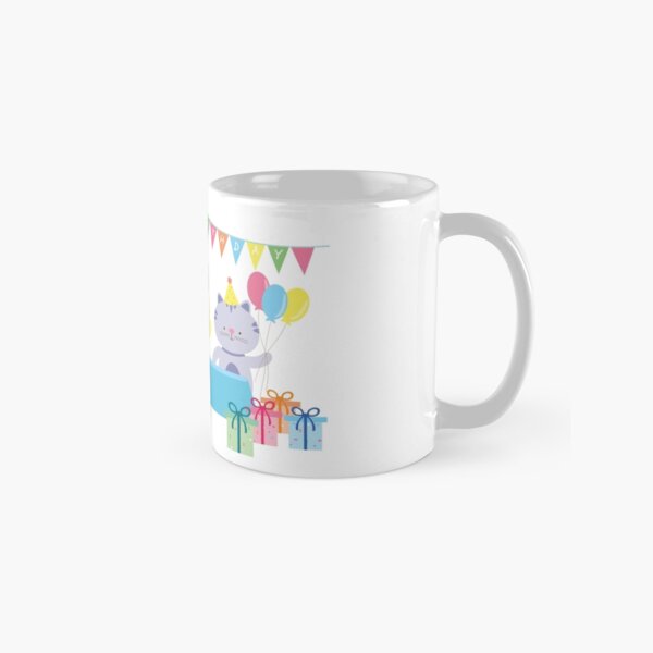 Happy Cat Birthday! Classic Mug