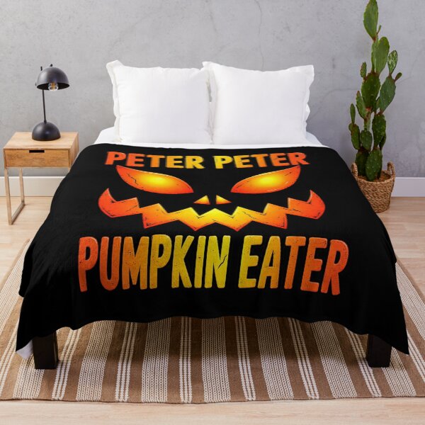 Item preview, Peter Peter Pumpkin Eater Scary Halloween Face designed and sold by Gargamal.