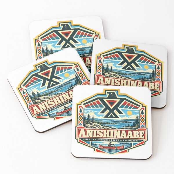 Item preview, Anishinaabe Ojibwe Algonquin Odawa Potawatomi Native American Indigenous Culture Canoeing designed and sold by JonesFlora2025.