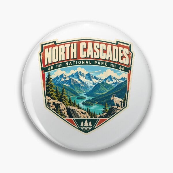 Item preview, North Cascades National Park Mountains Hiking Outdoors designed and sold by JasonStars123.