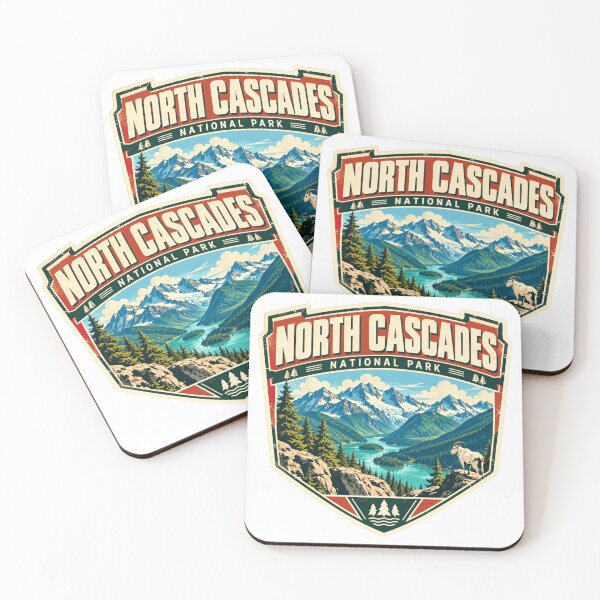 Item preview, North Cascades National Park Mountains Hiking Outdoors designed and sold by JasonStars123.