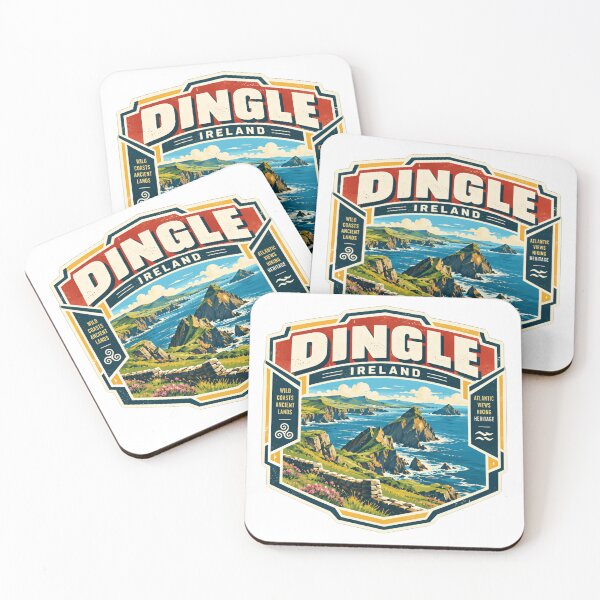 Item preview, Dingle Ireland Wild Coasts Ancient Lands Atlantic Views Hiking Heritage designed and sold by JonesFlora2025.