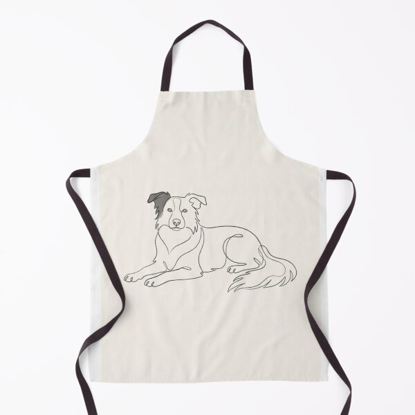 Item preview, Border Collie | Minimalist Continuous Line Art Herding Dog Print designed and sold by Zaramodo.