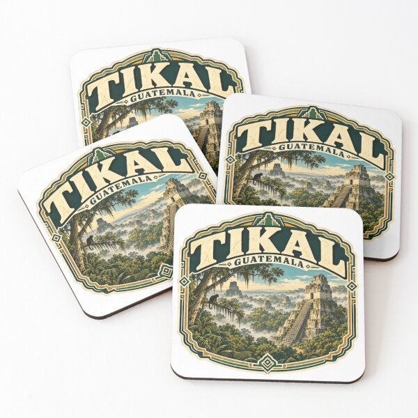 Item preview, Tikal Guatemala Mayan Ruins Explorer Travel designed and sold by Simsimah26Parks.