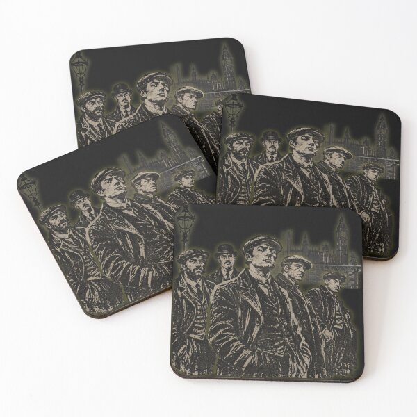 Item preview, Vintage London Gangsters Gritty Woodcut Sketch Art designed and sold by LazyDayzCo.