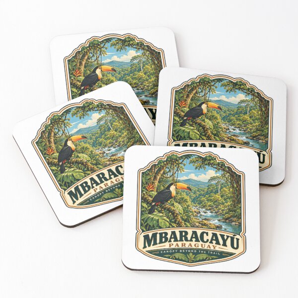 Item preview, Mbaracayú Paraguay Canopy Beyond The Trail Toucan Rainforest Wildlife Nature Traveler South America designed and sold by Simsimah26Parks.
