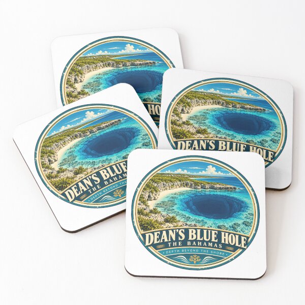 Item preview, Dean's Blue Hole The Bahamas Depth Beyond The Shore Travel Explorer designed and sold by ManilStuck237.