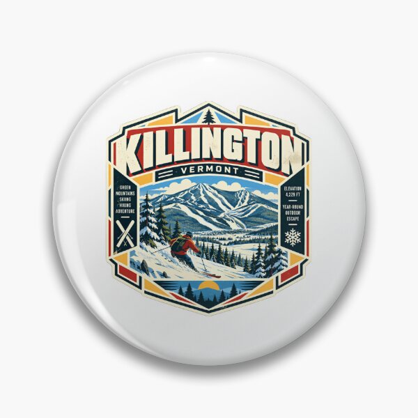 Item preview, Killington Vermont Green Mountains Skiing Outdoor Adventure designed and sold by JonesFlora2025.
