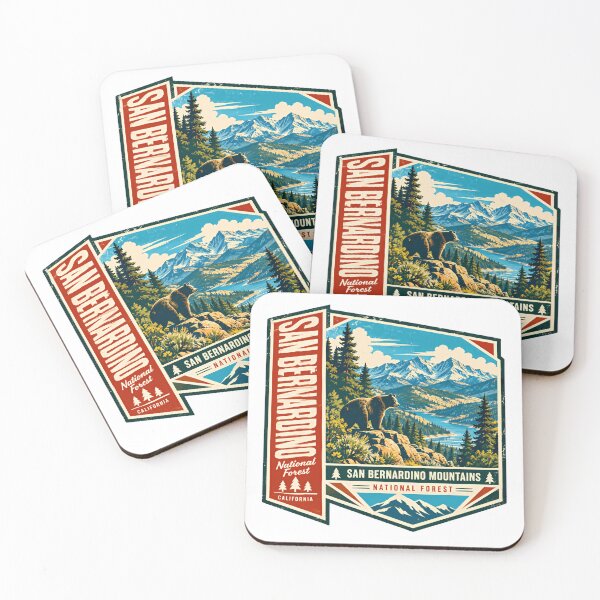 Item preview, San Bernardino National Forest California Mountains Bear Travel designed and sold by NeedForParks.