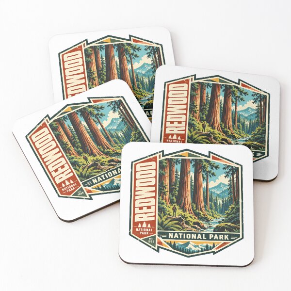 Item preview, Redwood National Park Est 1968 Outdoors Nature Travel Hiker Camper designed and sold by JonesFlora2025.