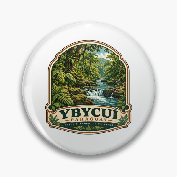 Item preview, Ybycuí Paraguay Paths Through Living Green National Park Travel Nature Lover designed and sold by ManilStuck237.