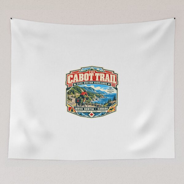 Item preview, The Cabot Trail Cape Breton Highlands Nova Scotia Canada Cycling Adventure designed and sold by JonesFlora2025.