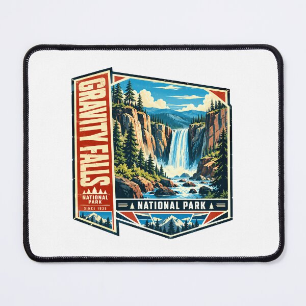 Item preview, Gravity Falls National Park Disney Cartoon Fan Mystery Show designed and sold by JonesFlora2025.