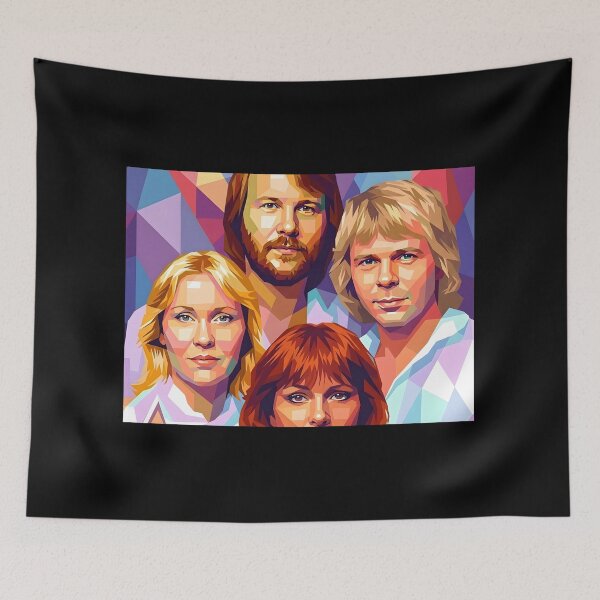 Item preview, Abba Pop Art designed and sold by Kindcorner.
