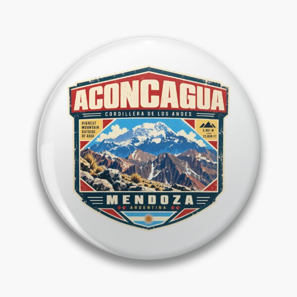 Aperçu de l'œuvre Aconcagua, Cordillère des Andes, plus haut sommet hors d'Asie, Mendoza, Argentine, alpinisme créée et vendue par kristyparkStar3.