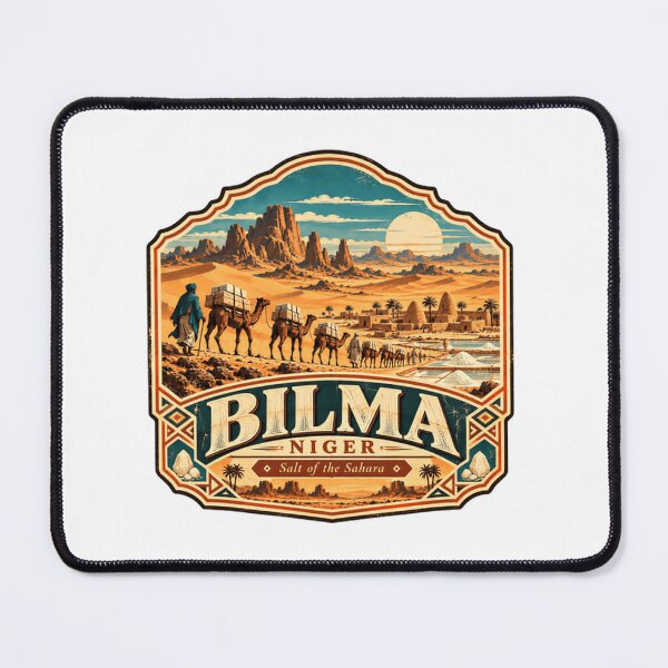 Item preview, Bilma Niger Salt Of The Sahara African Travel Explorer Desert Wanderlust designed and sold by Simsimah26Parks.