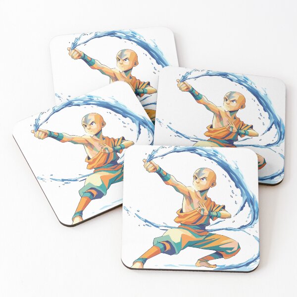 Item preview, Avatar The Last Airbender WPAP Pop Art Illustration – Elemental Adventure Fan Art designed and sold by Drm7.