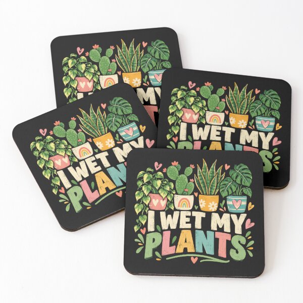 Item preview, I Wet My Plants Plant Lover Gardener Houseplant Humor designed and sold by SkeletonsDanger.