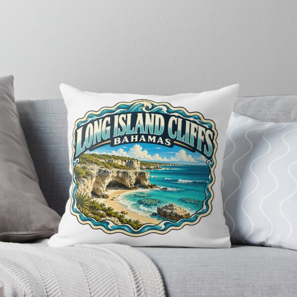 Item preview, Long Island Cliffs Bahamas Travel Destination Vacationer designed and sold by Simsimah26Parks.