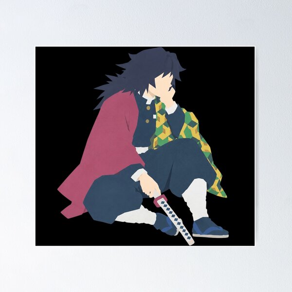 Item preview, Anime Swordsman Minimal Art designed and sold by DelihGarcia.