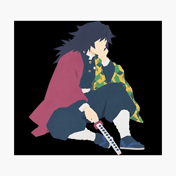 Item preview, Anime Swordsman Minimal Art designed and sold by DelihGarcia.