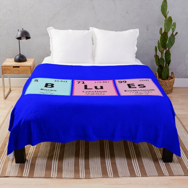 Item preview, Periodic Table BLuEs designed and sold by Karate Octopus.