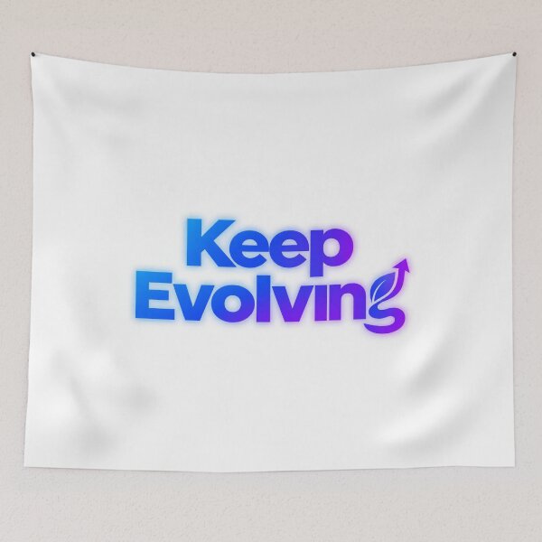 Item preview, Keep Evolving designed and sold by bolaAura.