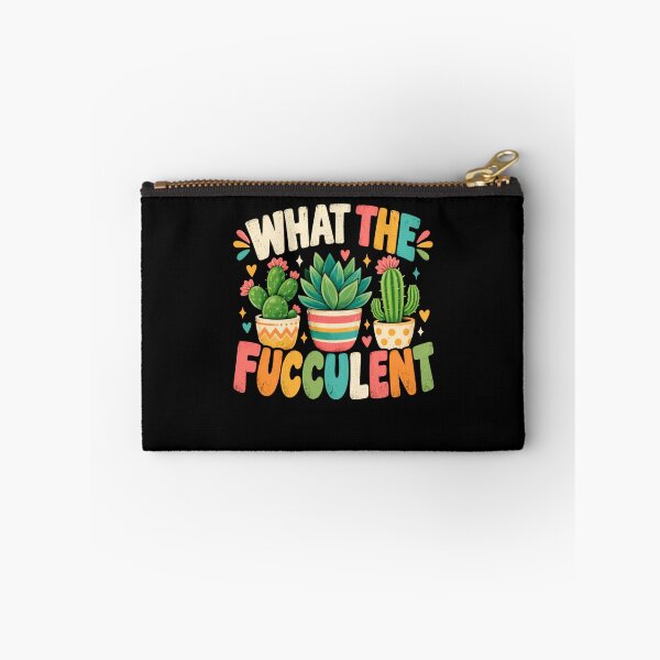 Item preview, What The Fucculent Succulent Lover Plant Parent Funny Gardener designed and sold by HumansStuck12.