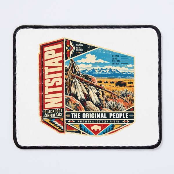 Item preview, Nintsitapi Blackfoot Confederacy The Original People Native American Indigenous Culture Heritage designed and sold by NeedForParks.