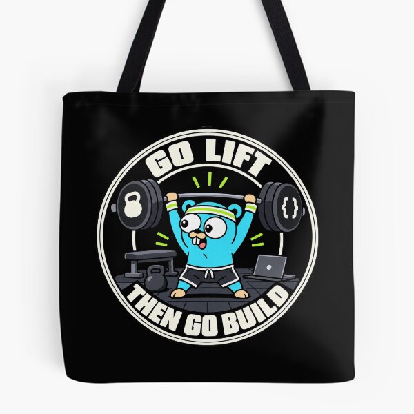 Item preview, Golang gopher mascot Go build Prod designed and sold by Olena Du.