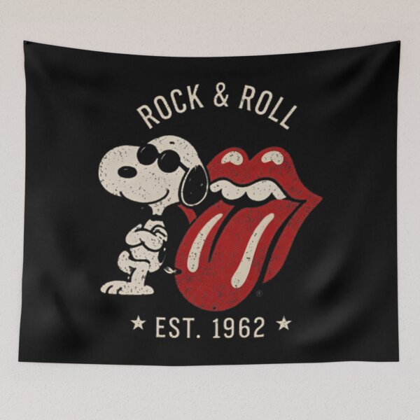 Aperçu de l'œuvre Snoopy, légende du rock and roll créée et vendue par BarbeeOneida.