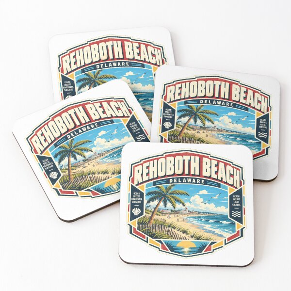Item preview, Recuerdo turístico de vacaciones en Rehoboth Beach, Delaware designed and sold by JonesFlora2025.